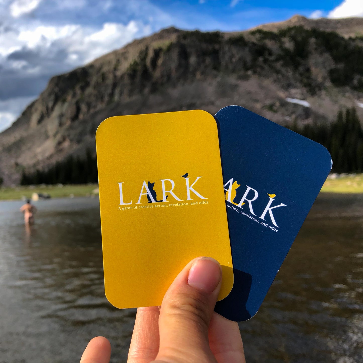 Lark shenanigans in the Beartooth mountains backcountry