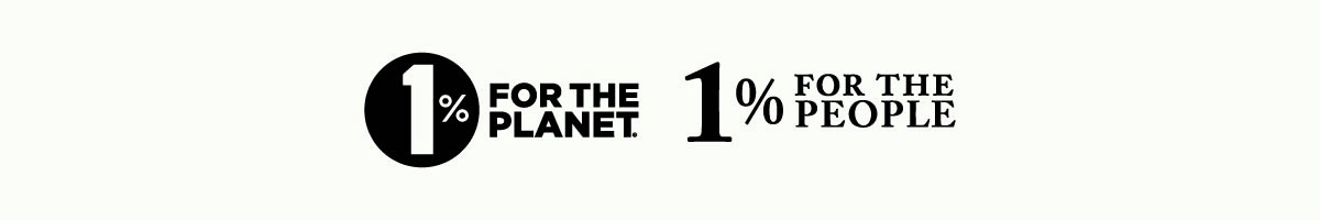 Lark gives through 1 Percent for the Planet and 1 Percent for the People